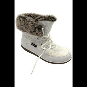 Wanderlust Women's Snowflake Boots Ice/White - Extra Wide